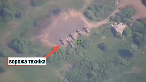 Ukrainian 40th artillery brigade destroyed 4 bm21 grads on June 10th