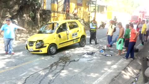 Un herido dejó accidente de tránsito en el Norte de Bucaramanga