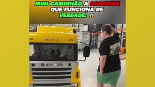 Mini Gasoline Truck, it really works... Interesting Toy