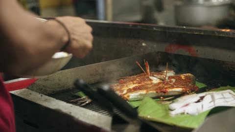 Grilled healthy fish