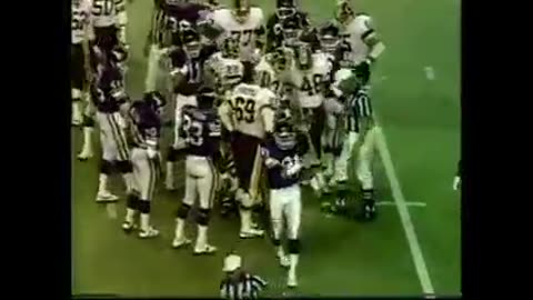 1984-11-29 Washington Redskins vs Minnesota Vikings