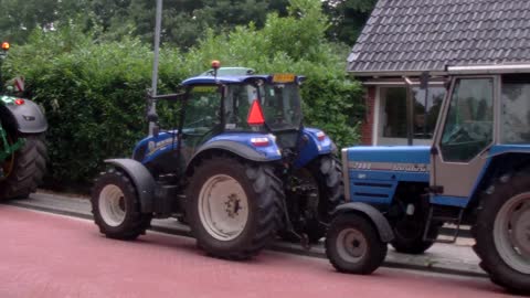 Boerenprotest Marum, 12 juli 2022. Impressie deel 1