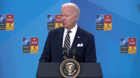 Biden confuses Sweden and Switzerland June 30, 2022