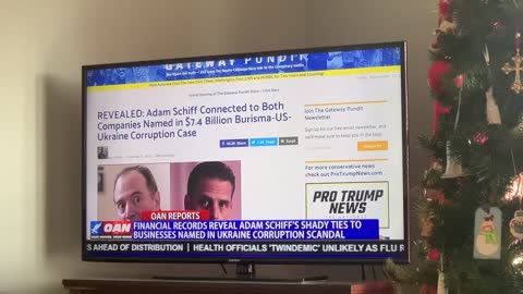 OANN reports of Adam Shifty Corruption