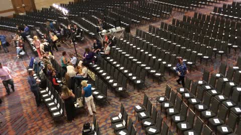 Hyatt Regency Denver crowd time-lapse