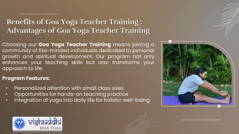 Discover Yoga Teacher Training in Goa