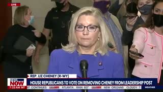 Liz Cheney Attacks Trump After Losing House Leadership Seat