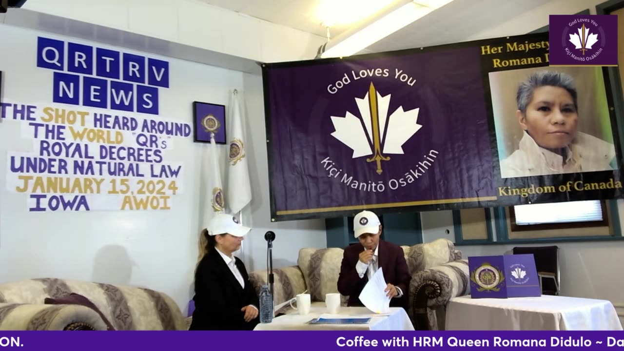 Coffee Time w/ HRM Queen Romana and Press Secretary - Mar 24 2024