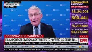 Anthony Fauci And Alisyn Camerota Discuss Trump And The Pandemic