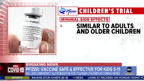 Pfizer Says Vaccine is Safe for Kids After Booster Jab Denial from FDA