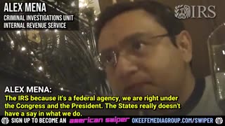 IRS Official Tells O’Keefe Media Group Reporter That the IRS uses AI to Spy on Americans