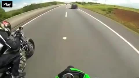 high speed motorcycle, radical maneuvers