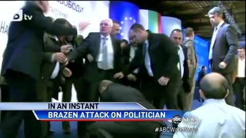 Brazen Assassination Attack on Politician Caught on Tape | ABC World News Tonight | ABC News