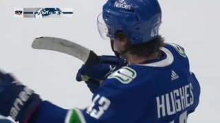 NHL Captain Hughes settles the score!