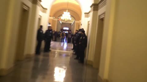 INSURRECTION DEBUNKED: New Video Inside Capitol Shows Peaceful Protest