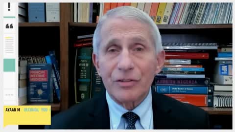 Fauci: Going Back to Indoor Masks Would be the "Prudent Thing to Do"