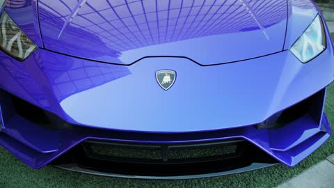 The Front Exterior Of A Luxury Sports Car #shorts
