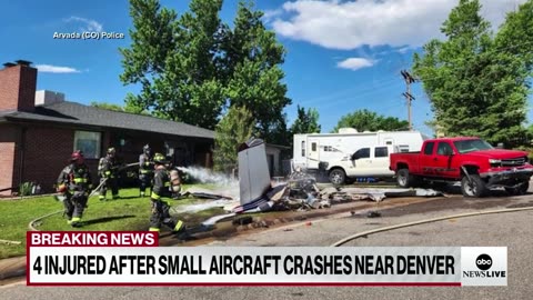 Small plane crashes in Colorado, multiple people injured ABC News