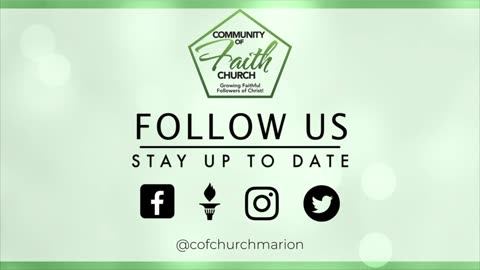 Daily Walk Wednesday Night Service - 11/15/23 Community of Faith Church @ COFTV.COM