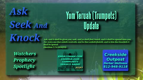 Yom Teruah (Trumpets) Update