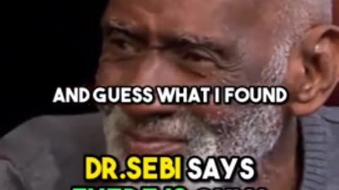 Dr. Sebi explains the truth about all disease