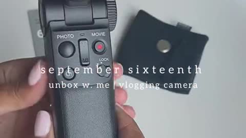 Vlogging camera