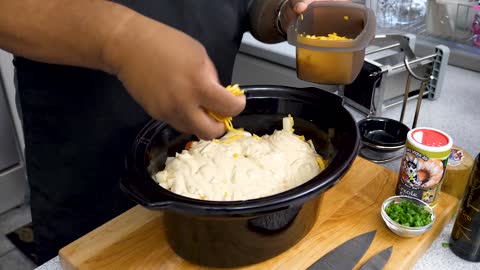 Crockpot Sausage and Potato Casserole | Brunch Ideas