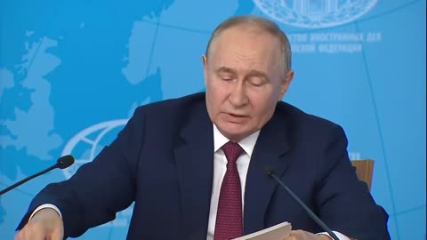 Full Speech: Putin, Lavrov, and Conditions for Peace in Ukraine. June 14, 2024