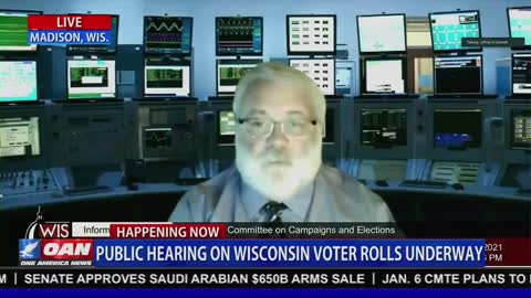 Wisconsin Voter Roll Anomalies Presented at the WI Campaigns & Election Committee Hearing