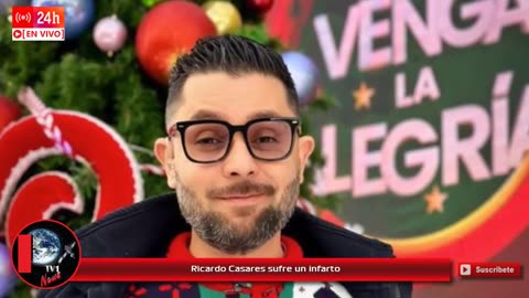 Ricardo Casares sufre un infarto en pleno programa de 'Venga la Alegría'