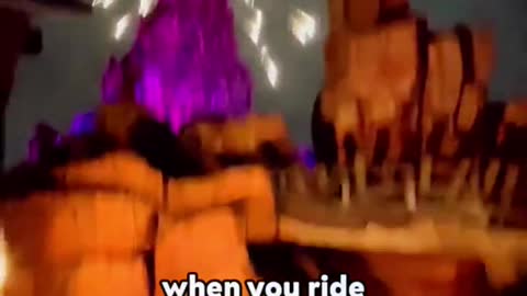 when you ride your fave disney ridé at the perfect time