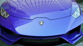 Lamborghini blue