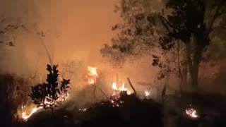 La manipulación de pólvora ocasionó un incendio en La Mesa de los Santos