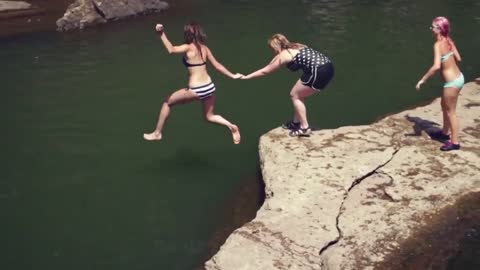 Jump into Water