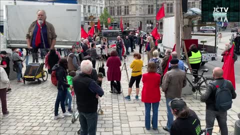 JCTV: KPÖ Kundgebung 1. Mai Wien 2021 Teil 1