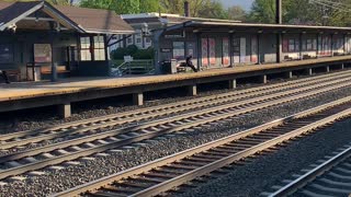 Amtrak Rail Action at Metuchen NJ