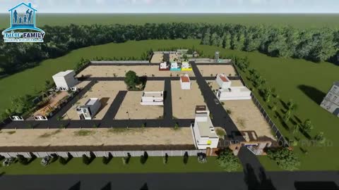 Sriram Nagar Residential Villa-plots 3D Walkthrough Animation @Namma Family Builder