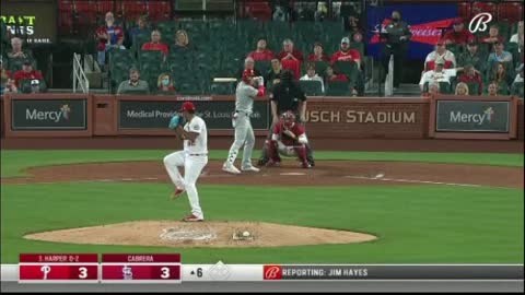 Watch This_____Bryce Harper hit by pitch