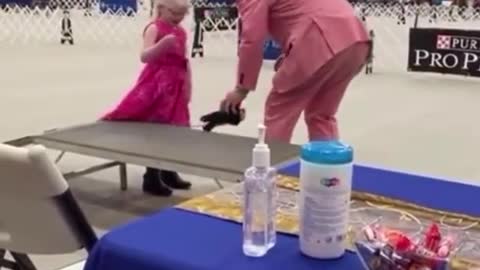 This little girl has autism.