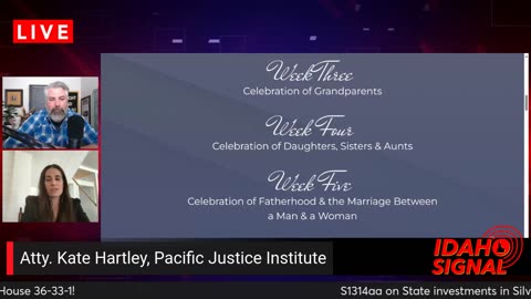 Atty. Kate Hartley Part 2: Celebrating Traditional Families and state of our society