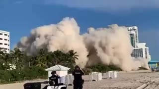 Deauville Beach Resort Demolished Video Viral