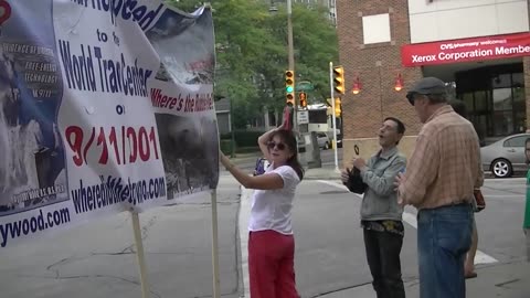 Phone Call Dr. Judy Wood Street Action 2012 Part 3 of 5