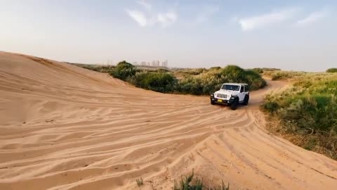 4X4 Jeep desert off-road