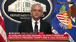 Garland: "I personally approved" the Mar-a-Lago raid