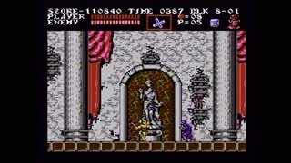 Castlevania III: Dracula's Curse No-Death Playthrough (Actual NES Capture)