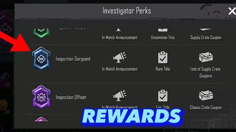 How to get free investigator Title in pubgm