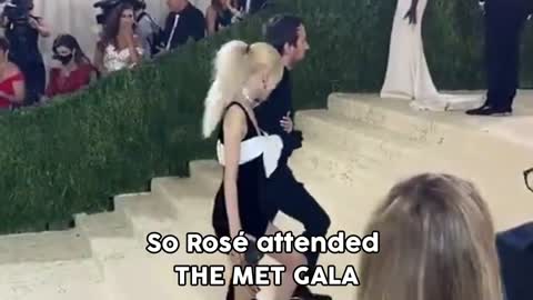 Rosé being the main event at THE MET GALA (ft Hailey Bieber, Olivia Rodrigo)