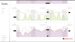 Evidence From Oura Ring Trend Graphs That Exercise Improves Sleep Quality