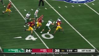 Cotton Bowl: Tulane Green Wave vs. USC Trojans | Full Game Highlights