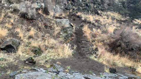 Central Oregon – Steelhead Falls – Climbing back up onto the Trail – 4K